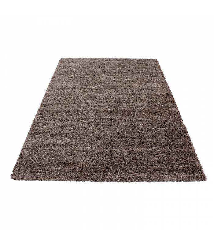 Tapis à poils longs à poils longs, tapis de salon, doux, uni en 14 couleurs