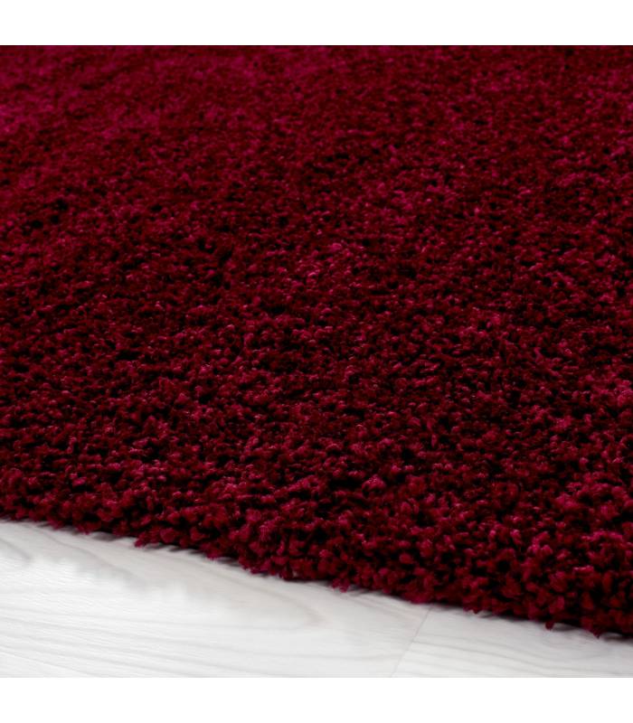 Tapis à poils longs à poils longs, tapis de salon, doux, uni en 14 couleurs