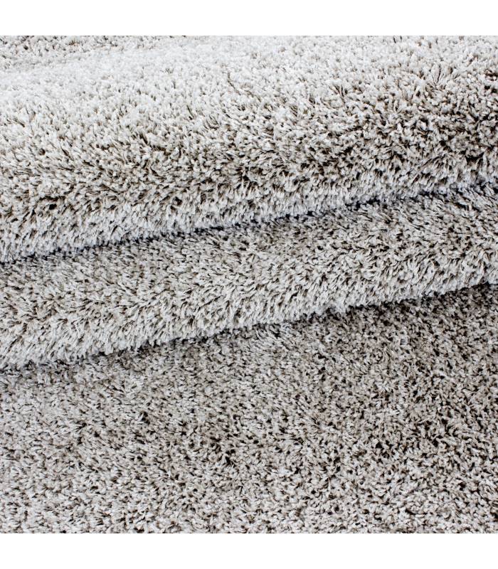 Tapis à poils longs à poils longs, tapis de salon, doux, uni en 14 couleurs