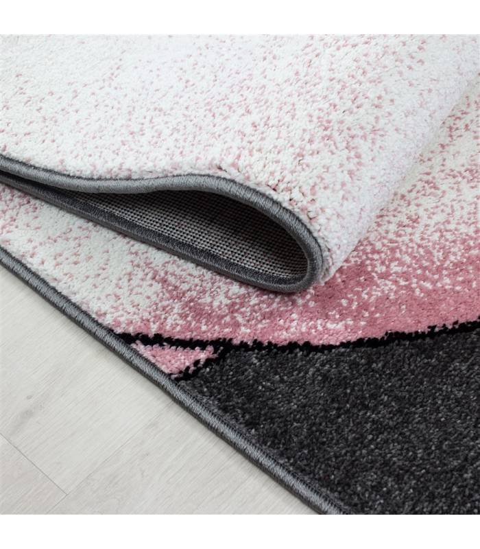 Tapis enfant poils courts phare bateau de mer chambre d'enfant gris beige