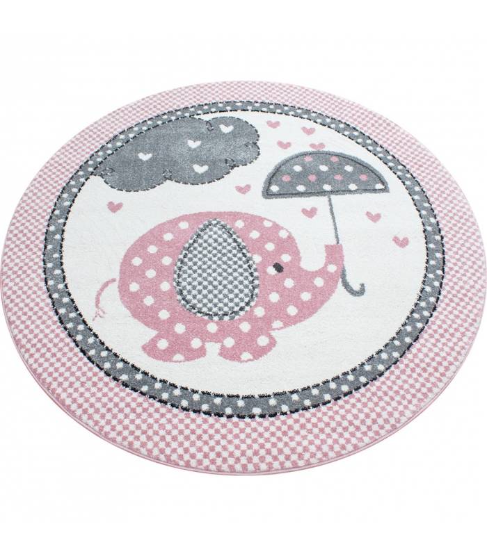 Tapis enfant poils courts phare bateau de mer chambre d'enfant gris beige