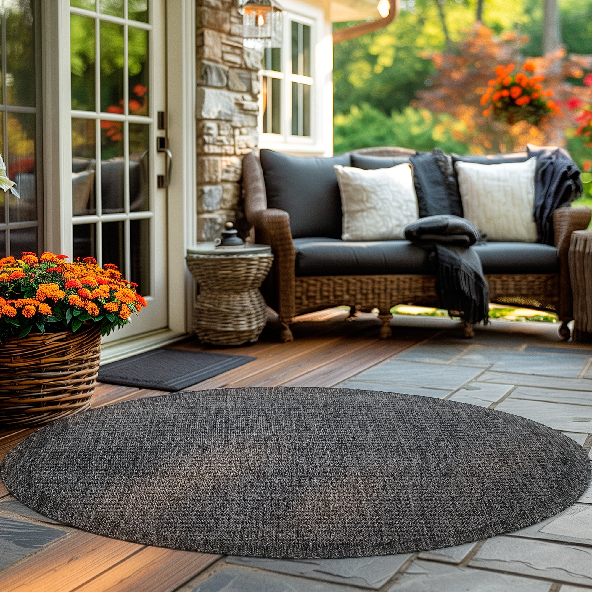 Tapis de couloir beige à poils longs pour salon, style bohème scandinave, motif 3D